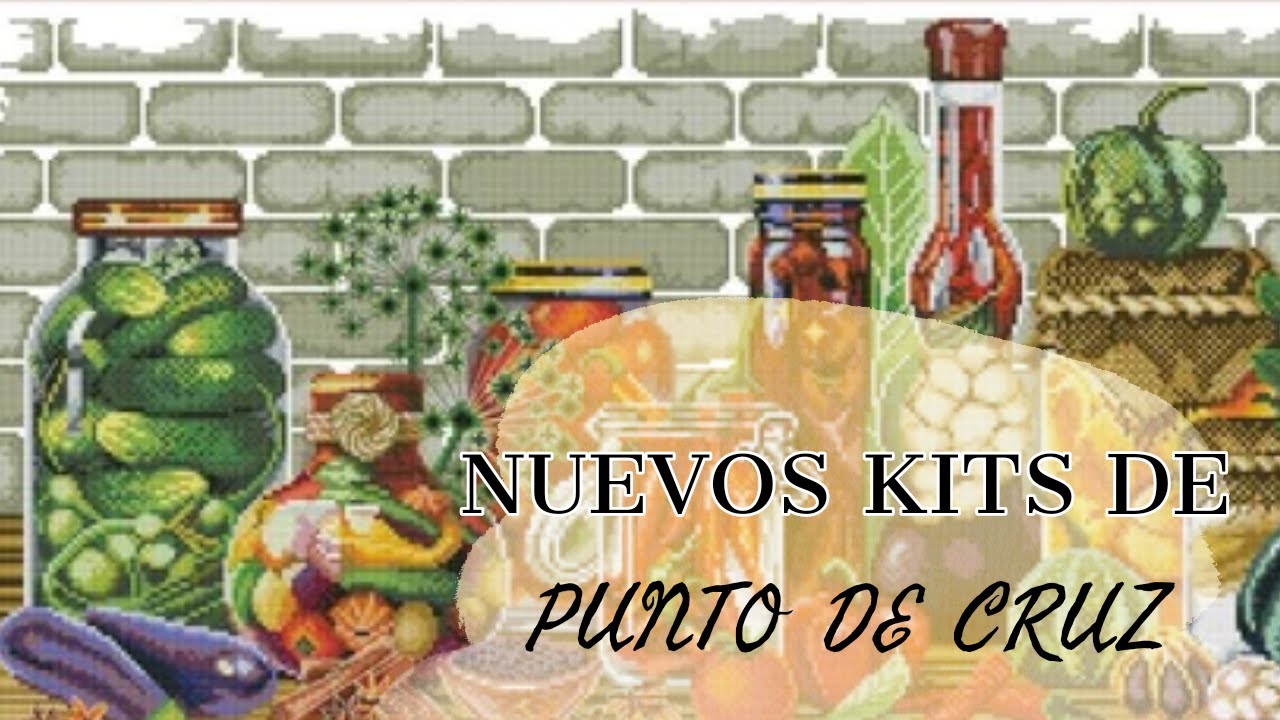 NUEVOS KITS DE PUNTO DE CRUZ. YouTube NUEVOS KITS DE PUNTO DE CRUZ. YouTube