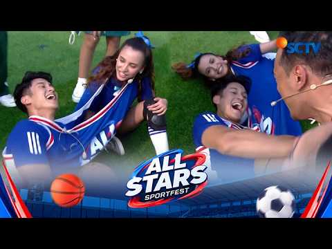 YAAMPUN! Nio & Naima Sampe Jatuh Dua Kali di 2on2 Basket | All Stars Sportfest