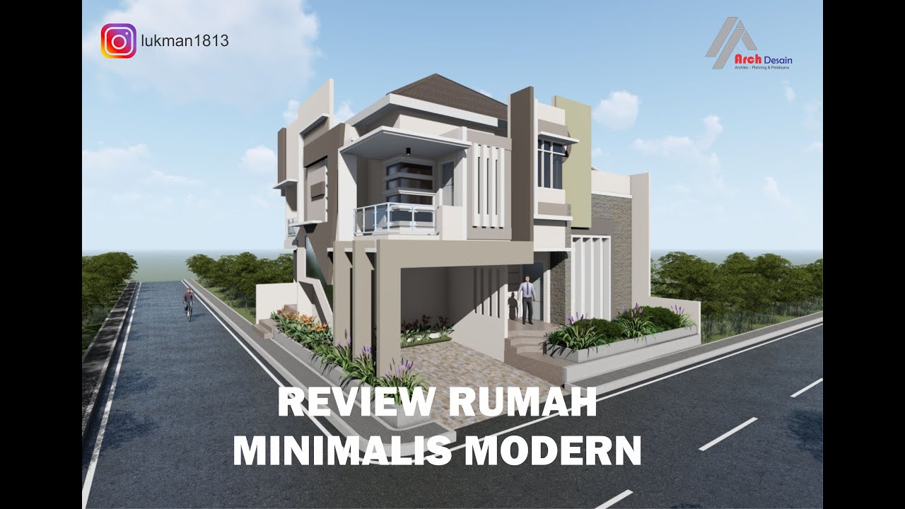 Desain Rumah Minimalis Modern 1 Lantai yang Bernuansa Alami