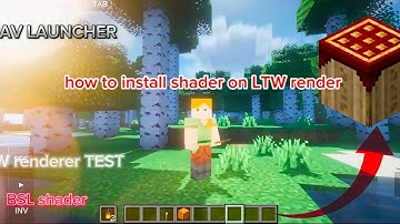 HOW To FIX SHADER NOT working problem in pojav launcher [LTW RENDER] FIX IT !