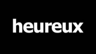 French word for happy is heureux