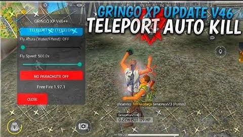 NEW VERSION MOD MENU GRINGO XP V46++ - TELEPORT AUTO KILL - FLY FIXED - DRIVESKILL ETC THE BEST