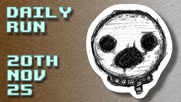 The Binding of Isaac | Daily Run 20th Nov 2025 (Rank: 6️⃣)