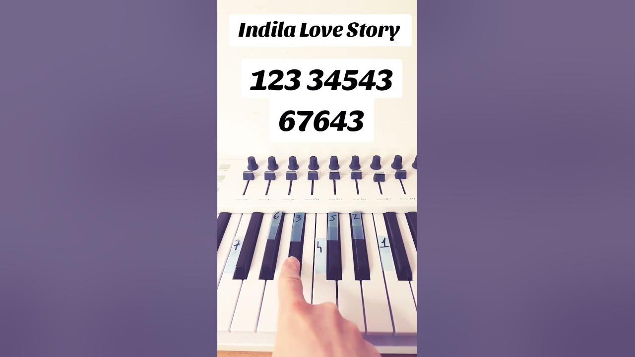How To Play Indila Love Story On Piano For Beginners