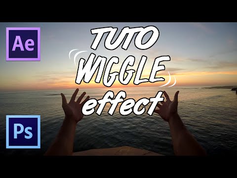 AFTER EFFECT & PHOTOSHOP Tutorial | Wiggle Text Effect
