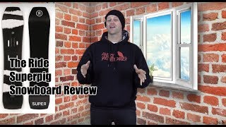 The Ride Superpig Snowboard Review - YouTube