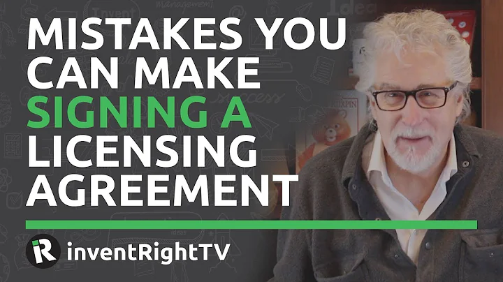 Mistakes You Can Make Signing a Licensing Agreement