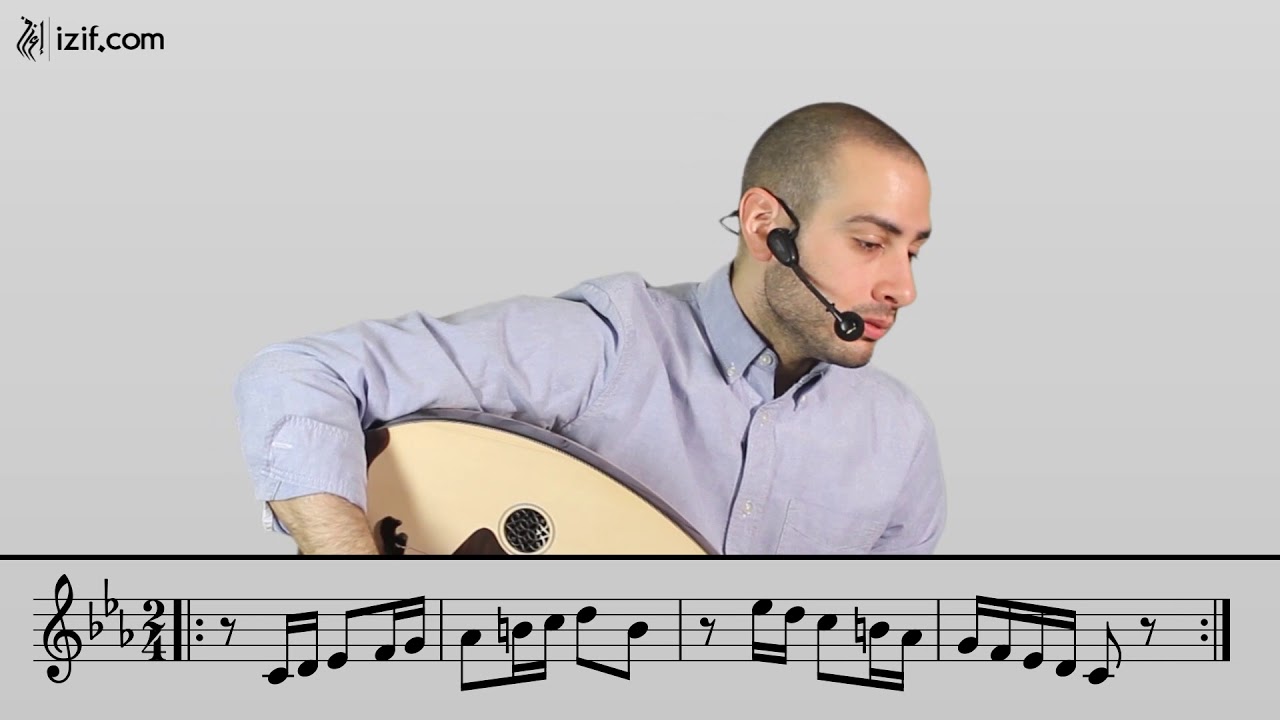 أغاني من التراث العربي على العود د 3- بنت الشلبية | izif.com