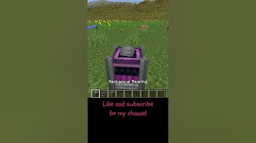 This us how you can rotate a block using create mod in Minecraft #recommended #minecraft #shorts