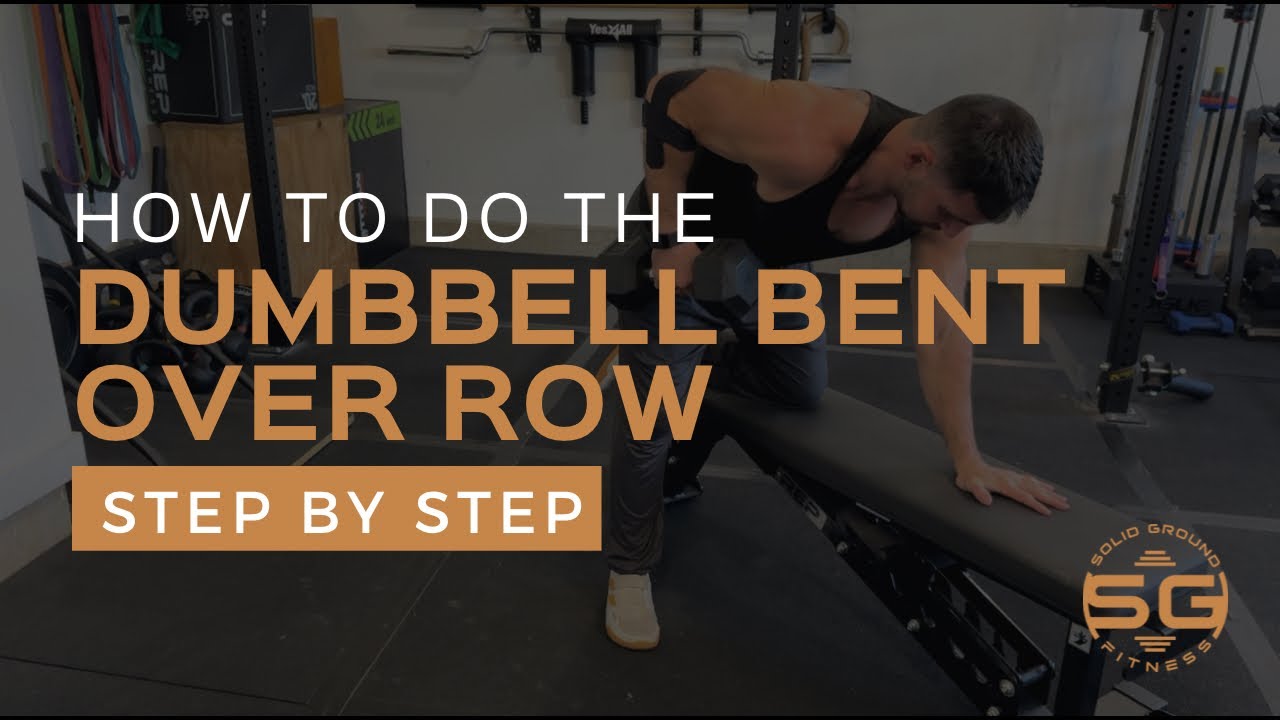 How to do a Dumbbell Bent Over Row - YouTube