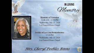 Cheryl Peebles Binns