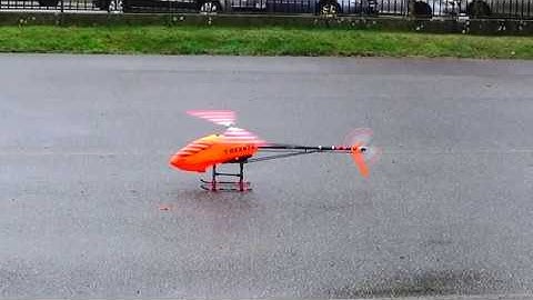 ALIGN Trex 600 training flight