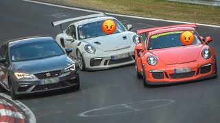 Porsche WIN & FAIL NURBURGRING 2022- BAD Driving, Lucky Moments