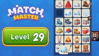 Match Master : Connect Group Level 29 Walkthrough Solution