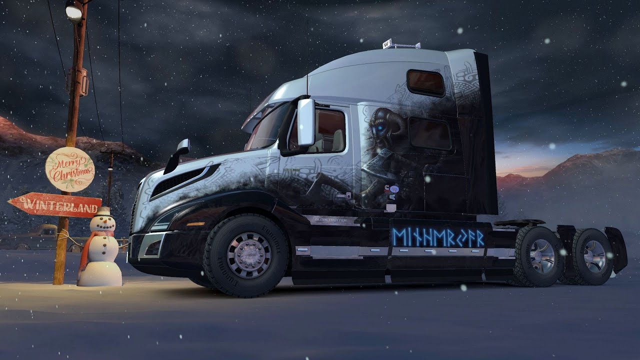 🔴 Woven Wonders of Winterland Event 2025 American Truck Simulator Convoy #25