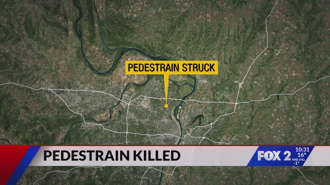 Pedestrian struck, killed overnight in north St. Louis County