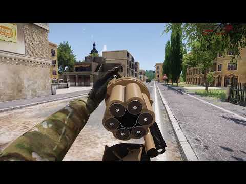 Arma 3 - M32 Grenade Launcher (1440p 60 FPS)