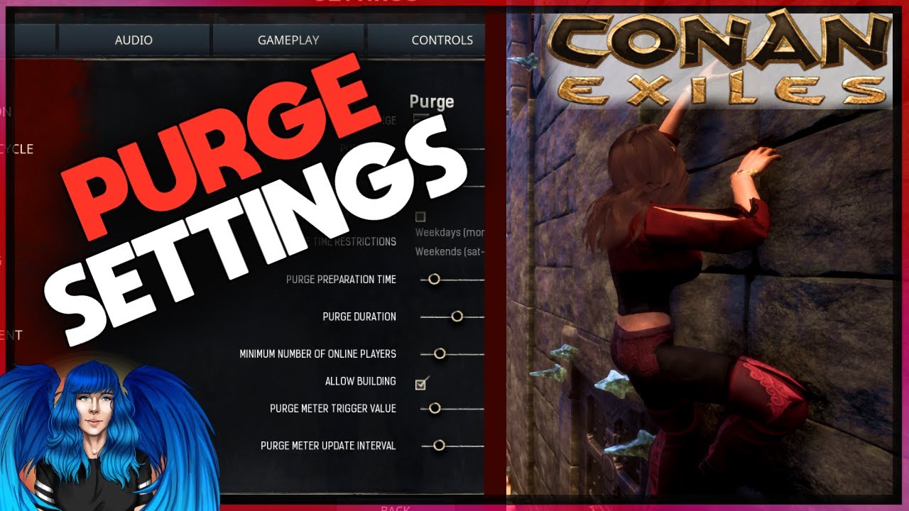 Guide To The Purge Settings More Conan Exiles Youtube