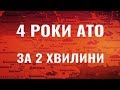 4 роки АТО за 2 хвилини