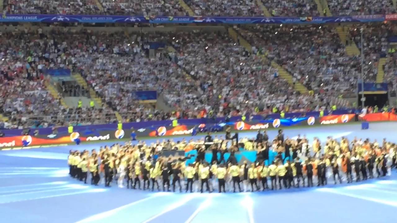 2016 Champions League Final - Opening Ceremony - YouTube