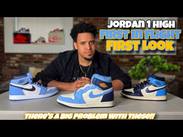 人気 ☆NIKE☆ (W) JORDAN 1 RETRO HIGH OG FIRST IN FLIGHT Jordan 1 High First In Flight- First Look & Comparison - YouTube
