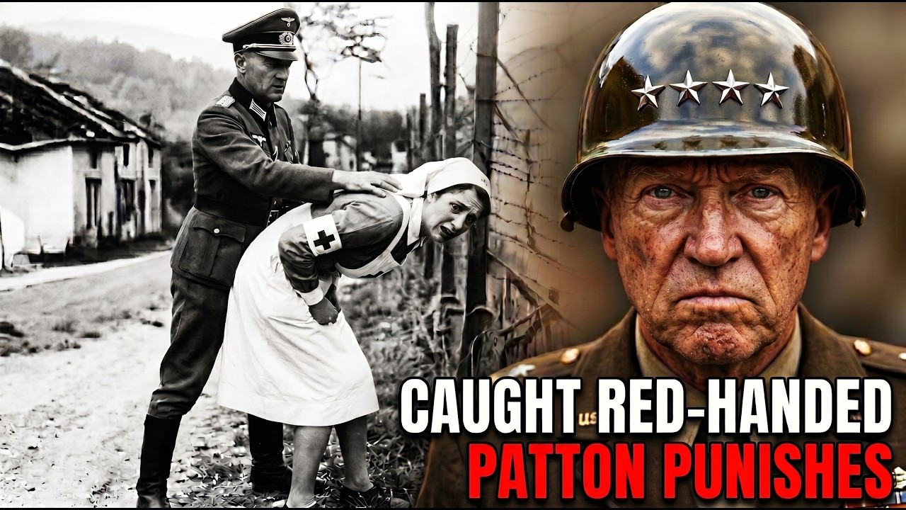 What Patton Did to the German Officer Caught in the Act with a Red Cross Nurse