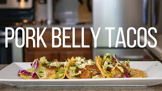 How to make the BEST PORK BELLY TACOS | Crispy Pork Belly Recipe