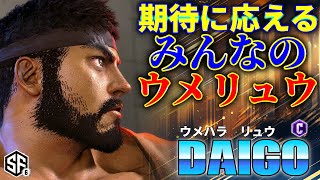 【スト6】期待に応えるみんなのウメリュウ ウメハラ (リュウ) 【STREET FIGHTER 6】