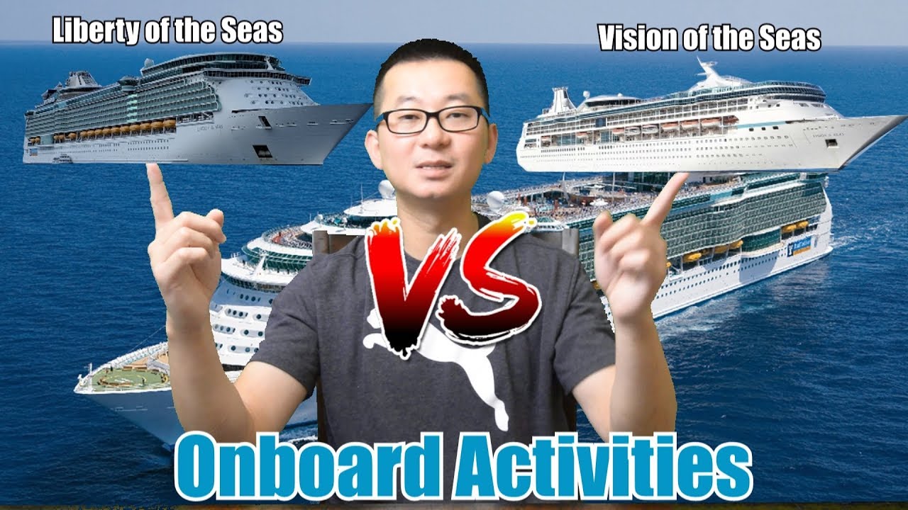 Royal Caribbean Vision Of The Seas Ocean View Stateroom Vs Balcony Stateroom Cabin 2584 Youtube