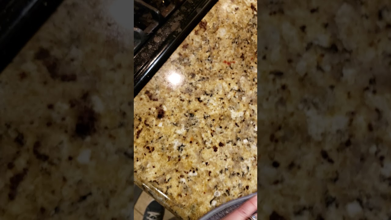 Norwex envirosponge to clean stuck on food