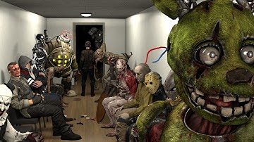 FNAF Springtrap Meets Other DBD Killers