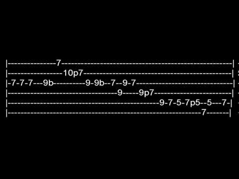 Lesson Comfortably Numb solo Guitar - Pink Floyd (with tabs)