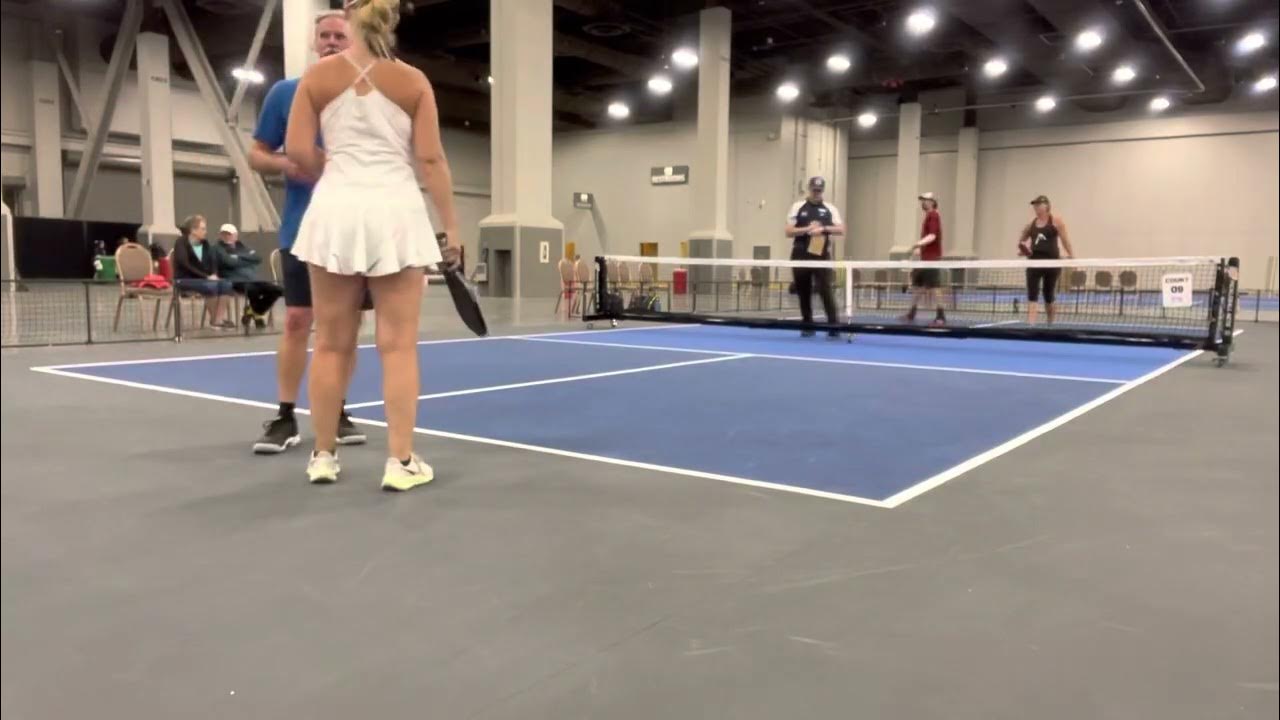 Pickleball PPA Las Vegas mixed 4.5 19+++ bronze medal match! YouTube