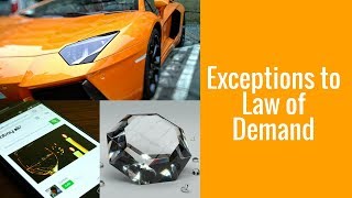CA Foundation Economics Online class Exceptions to Law of Demand