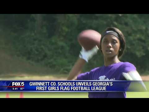 Gwinnett County Schools unveils Georgia's first girls flag football league