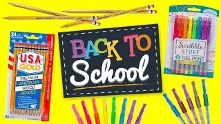 BACK TO SCHOOL HAUL From Scribble Stuff And USA Gold