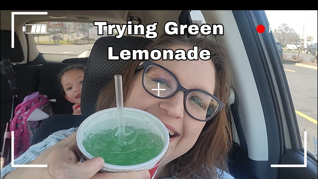 Taste Testing Raising Cane's Green Leprechaun Lemonade | St. Patrick's ...