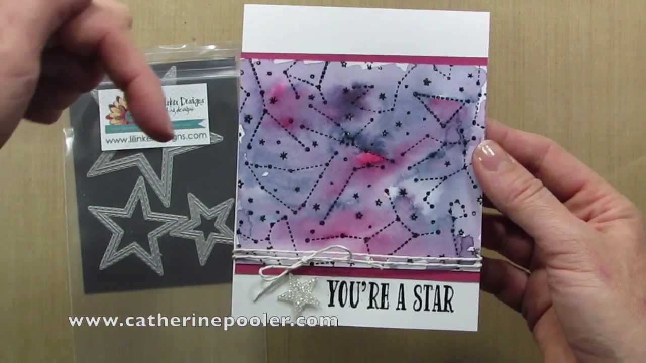 Dreamy Watercolored Constellation with Hero Arts