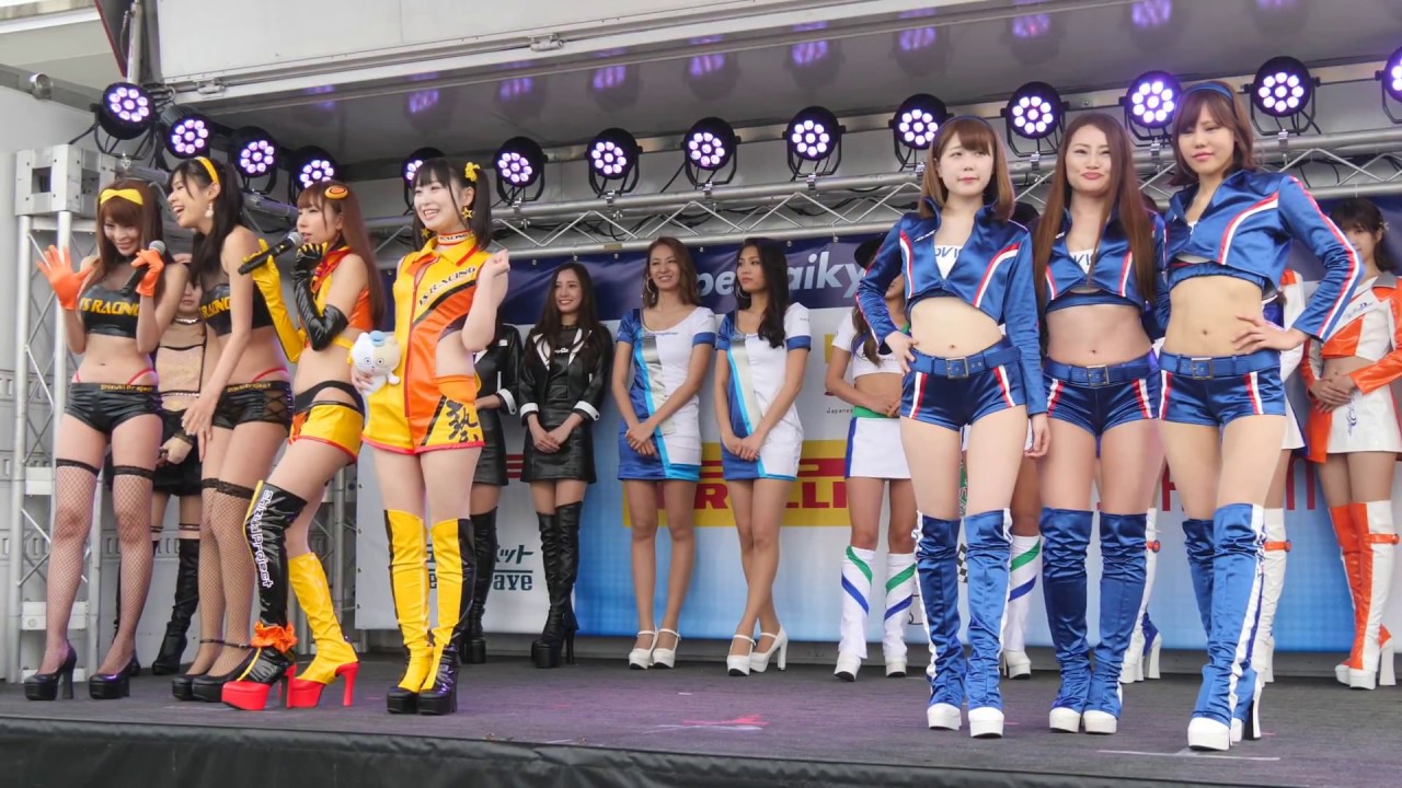 ピレリスーパー耐久2018開幕戦鈴鹿　レースクィーンステージ　4/1