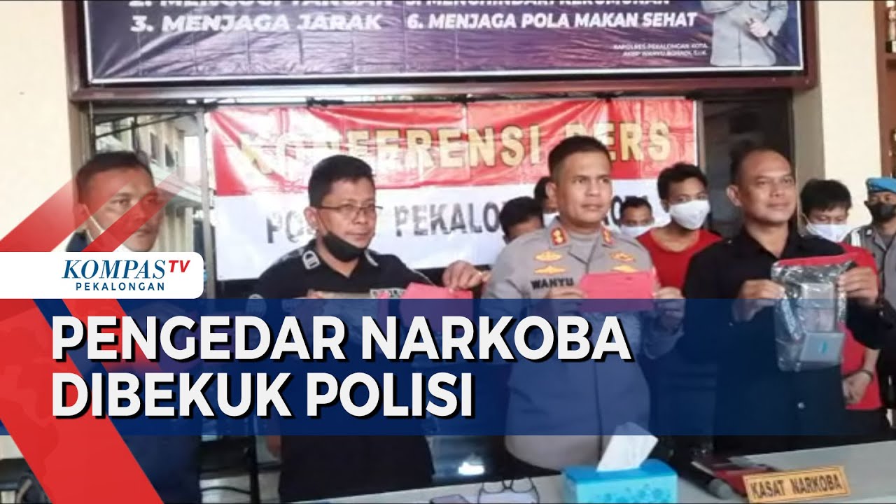 Ini Dia! Identitas 5 Pengedar Narkoba Berhasil Dibekuk Polisi Pekalongan