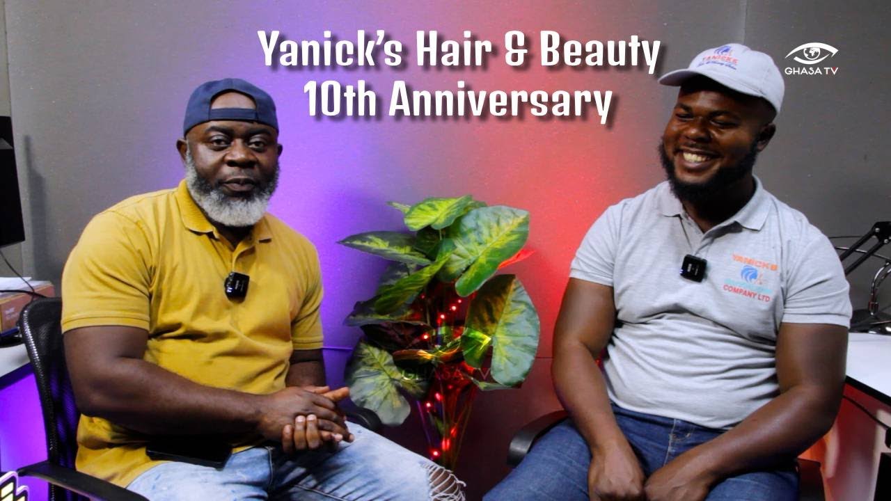 🇬🇭 🇿🇦 Объявление о 10-летии салона красоты Yanick’s Hair & Beauty 🇬🇭 🇬🇭 🇬🇭 🇿🇦 🇿🇦 🇿🇦