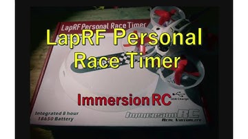 Immersion RC LapRF Personal Race Timer