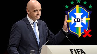 FIFA VETA e SELEÇÃO BRASILEIRA não vai JOGAR NA EUROPA!