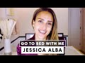 Jessica Alba's Nighttime Skincare Routine | Go To Bed With Me | Harper's BAZAAR