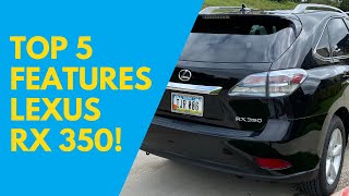 5 things you probably didn't know about lexus rx 350!