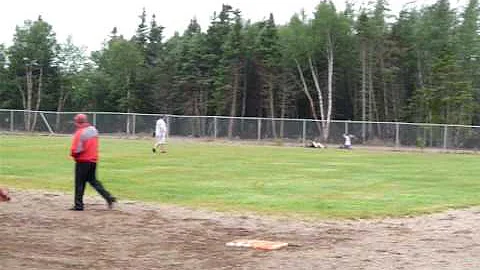 glovertown Slowpitch blunder on routine catch very...