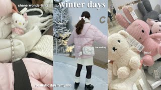 winter break days in my life❄️ my morning routine, chanel shopping, grwm & more