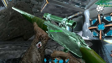 ARK: Survival Evolved (Mobile) - My first dungeon boss!