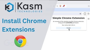 Kasm Workspaces - Installing Custom Chrome Extensions