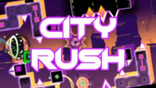 'City Rush' (Epic Medium Demon) [All Coins] | Geometry Dash